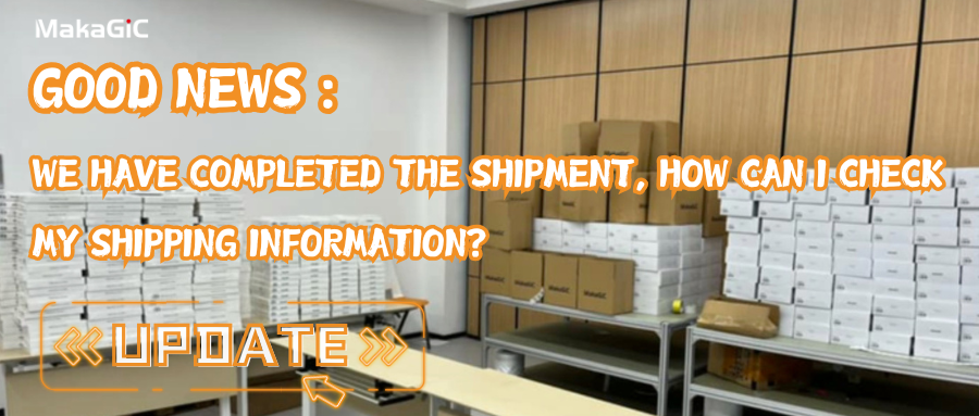 📢 Rewords are being sent out🚢. How can I check my shipping information?