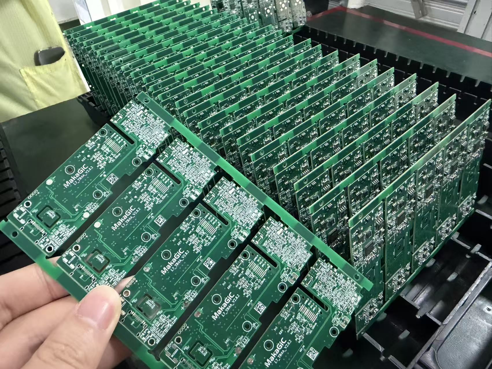 Production update: Circuit boards were completed on April 21, 2026. Assembly is scheduled to begin immediately.
