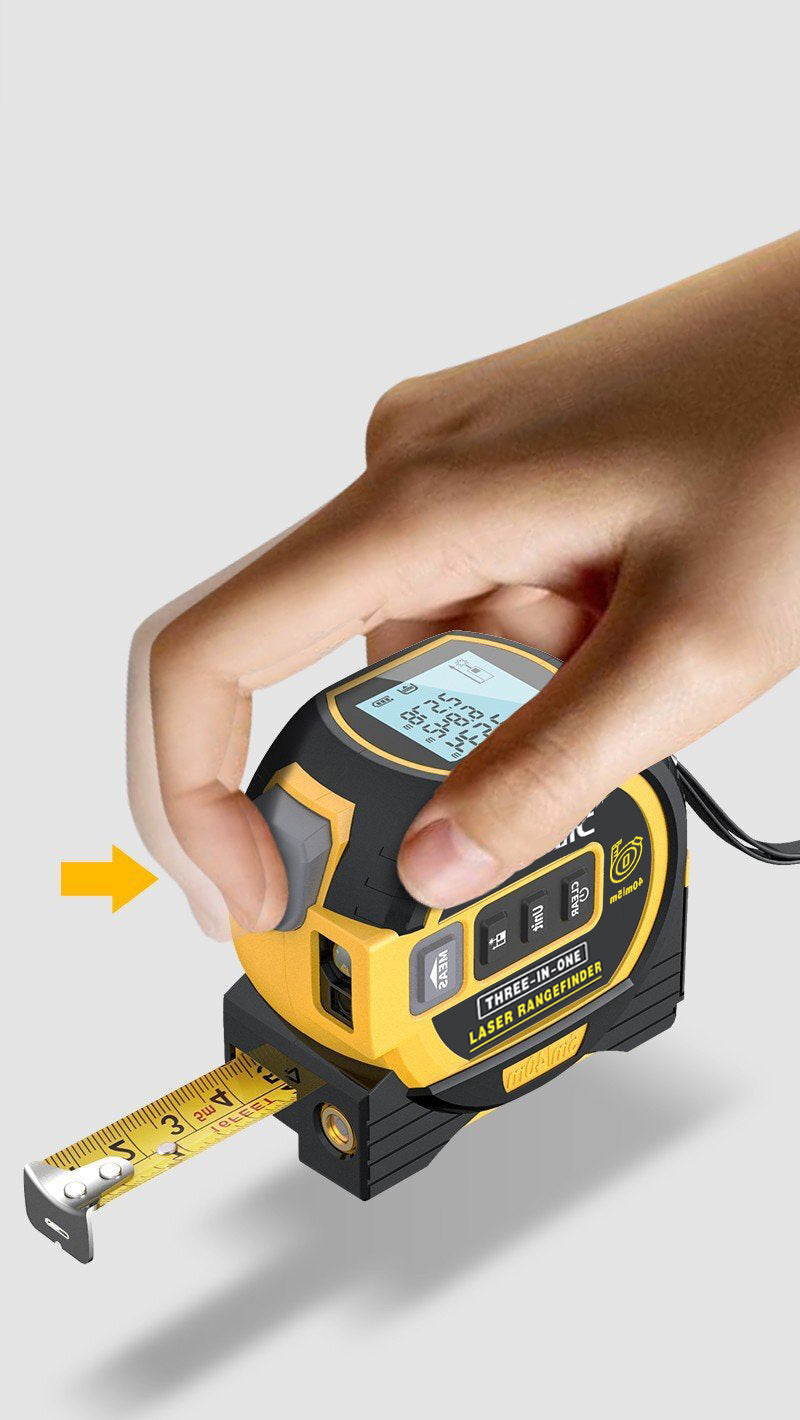 Laser Tape Measure 3-in-1-60m