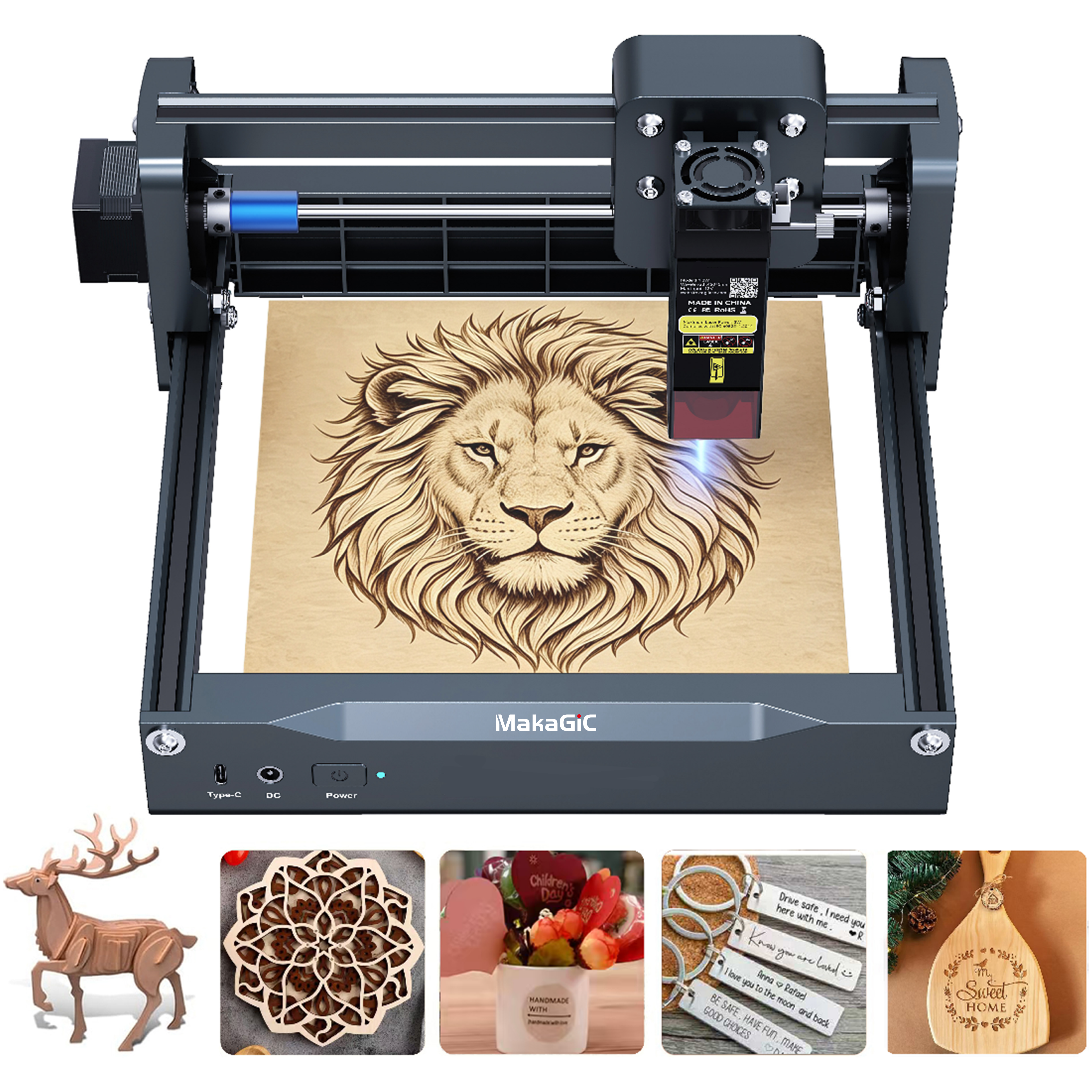 MakaGiC F1 Portable Laser Engraver for Personalized Creation