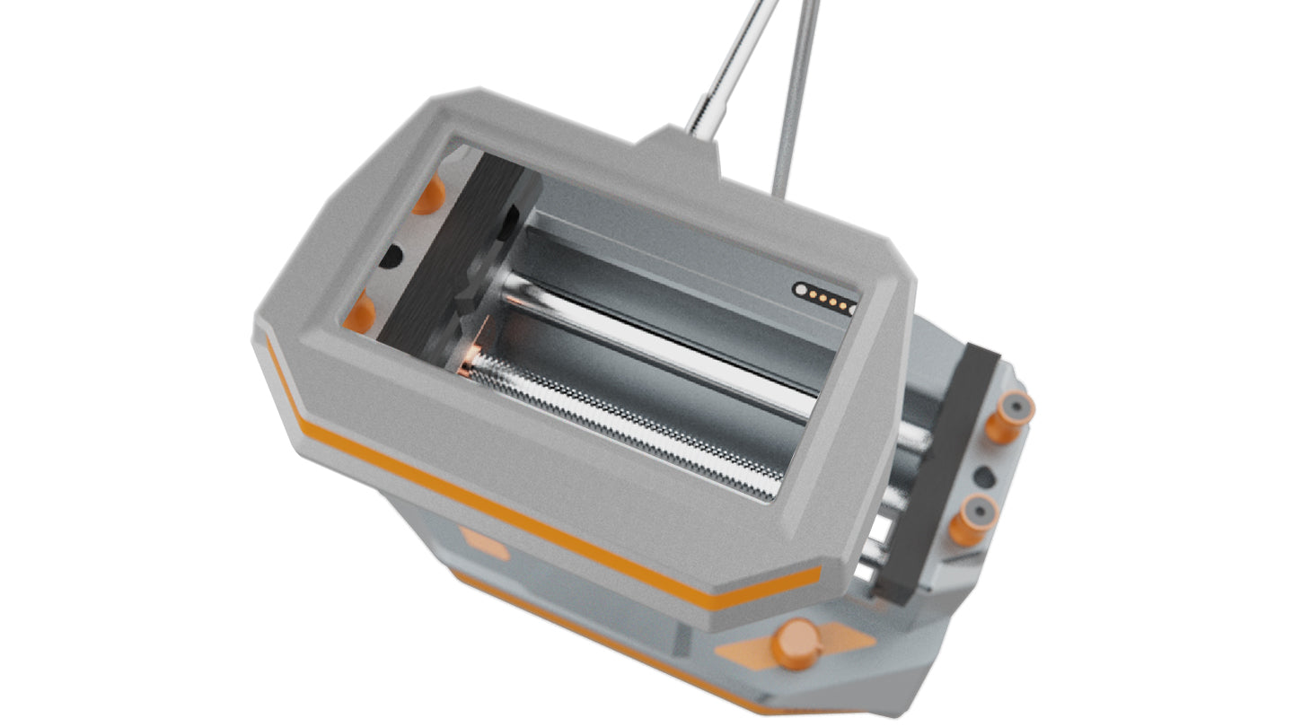 The magnifying lens of makagic vs01 smart vise.