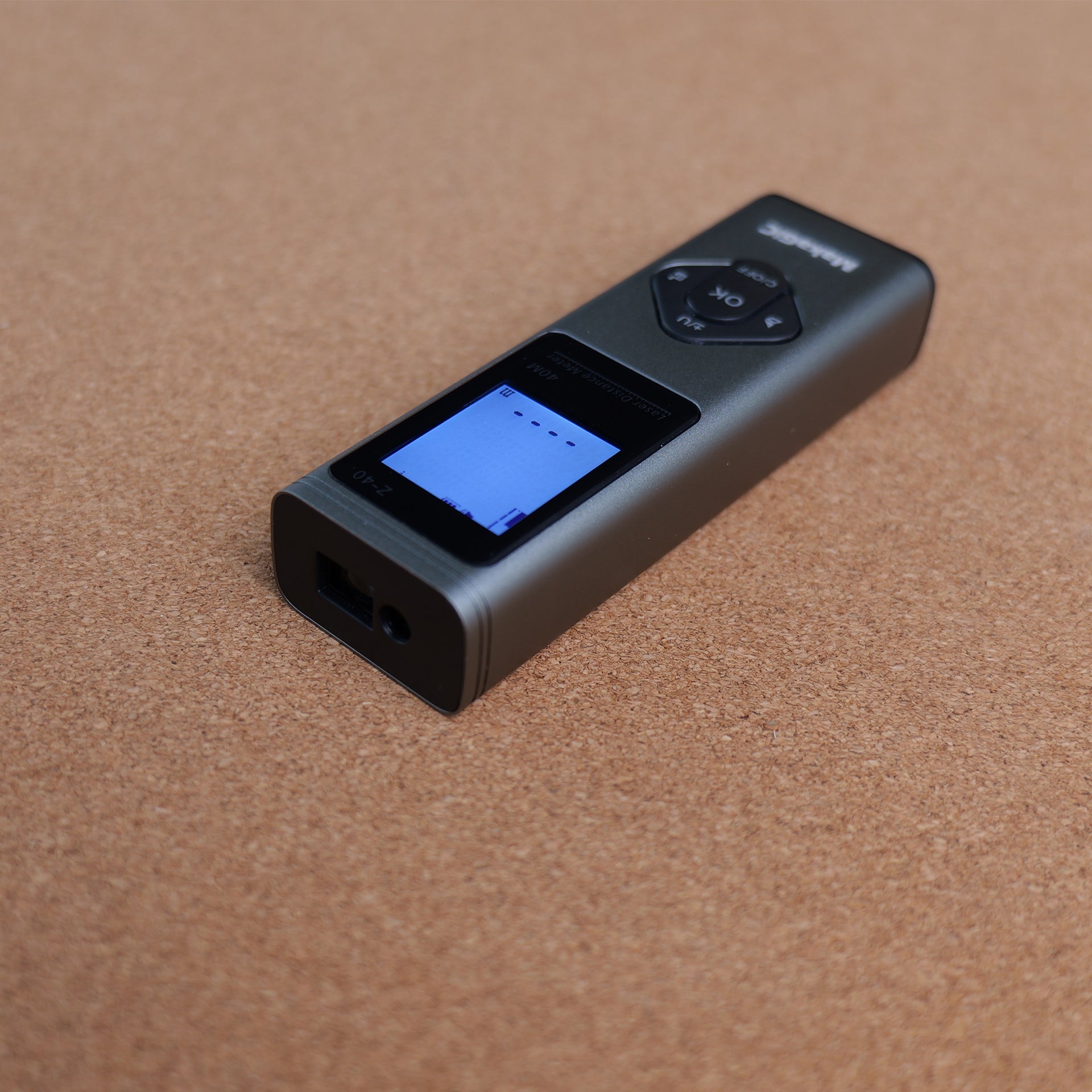 Laser Measurement Tool 40m/131ft, Digital Laser Distance Meter with OLED Display, ±2mm Accuracy, Angle Sensor, Type-C Rechargeable for Home, Construction, Indoor Use