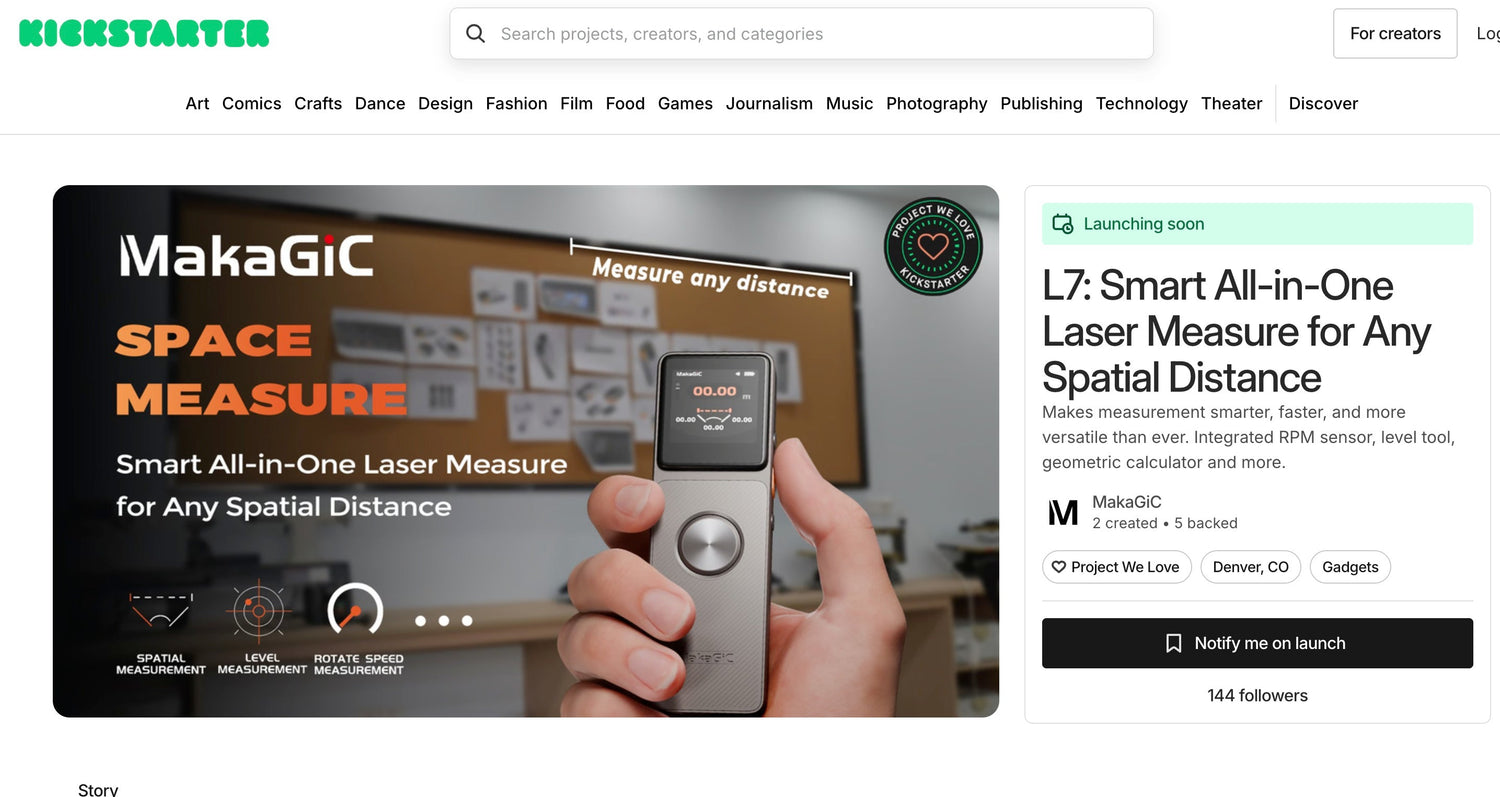 Why We’re choose Kickstarter：Built with Heart, Backed by You！