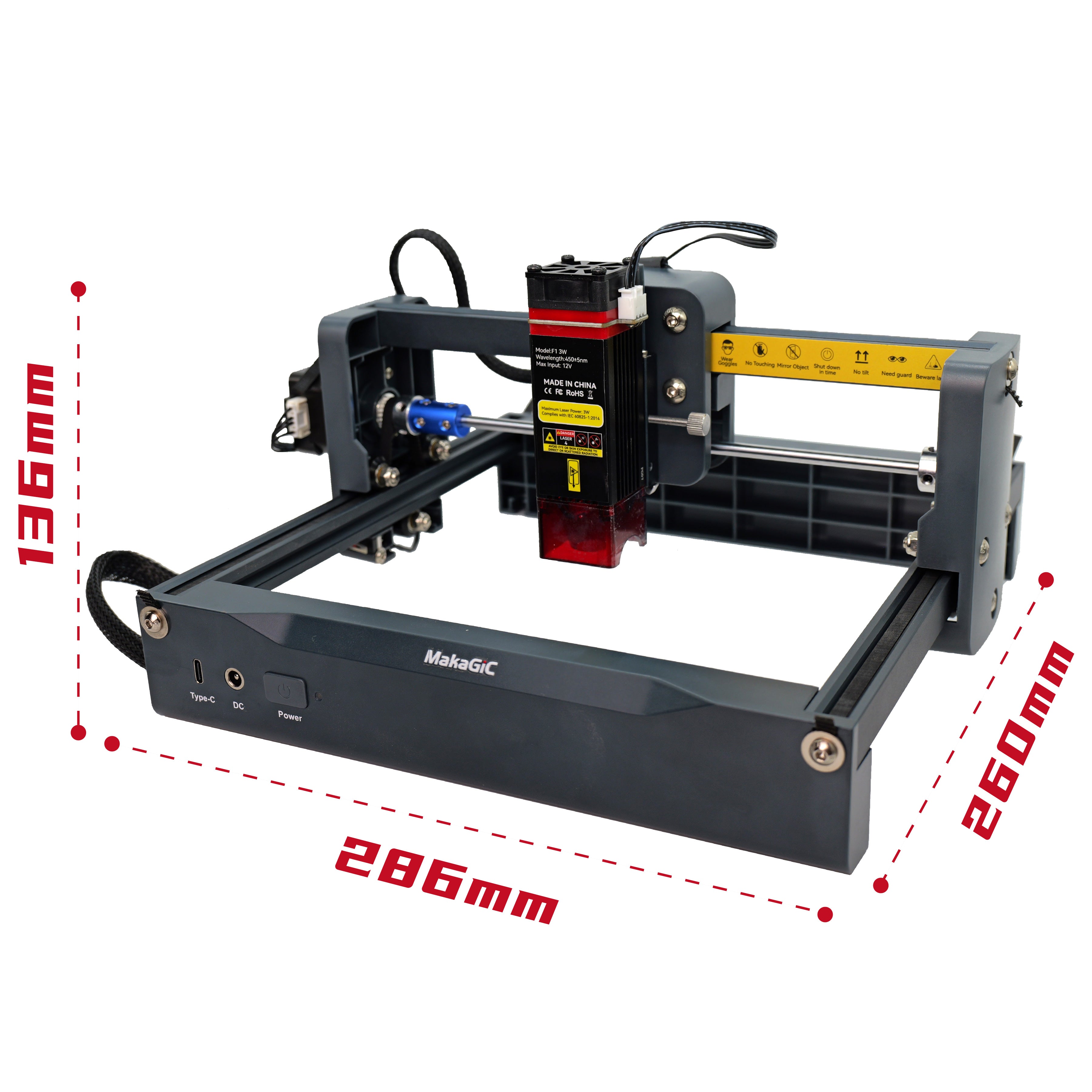 MakaGiC F1 Portable Laser Engraver for Personalized Creation